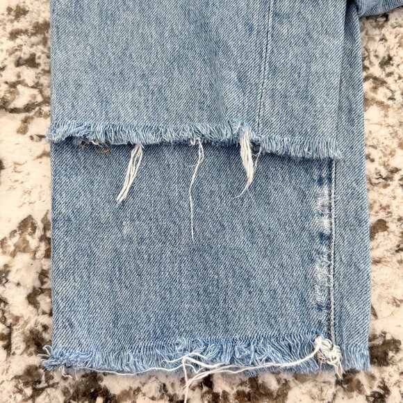 Citizens Of Humanity Liya Jeans Womens 27 Blue Denim High Rise Classic Crop - Picture 4 of 12